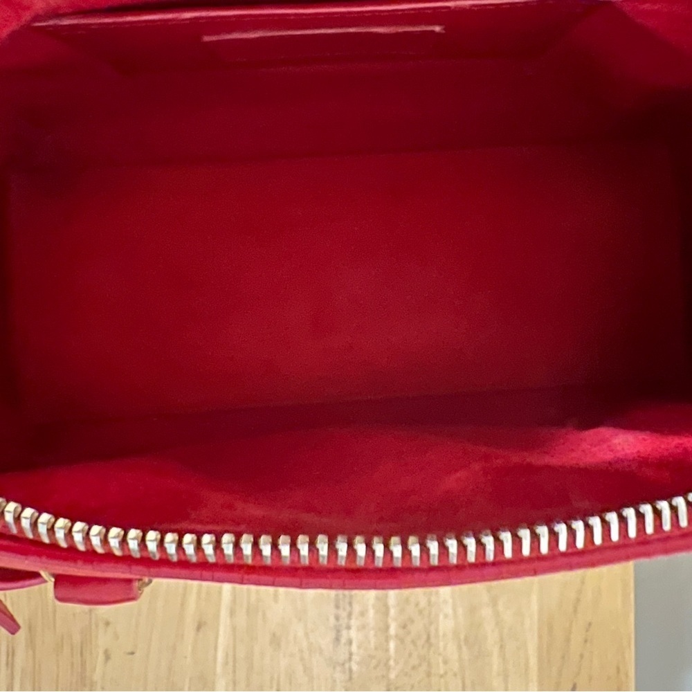 Yves St. Laurent Red Duffle Bag - Picture 11 of 13